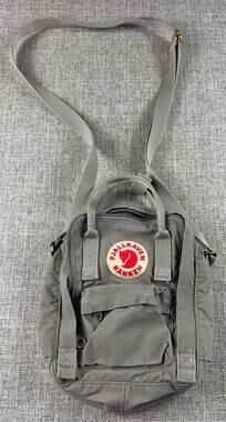 Fjallraven Kanken Sling Bag 23797 Fog Gray Crossbody Mini Backpack Purse